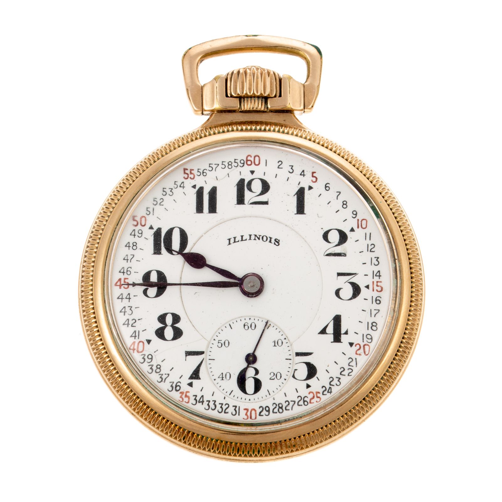 A ILLINOIS RAILROAD POCKET WATCH