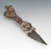 A Indo-Tibetan "Phurba" Metal