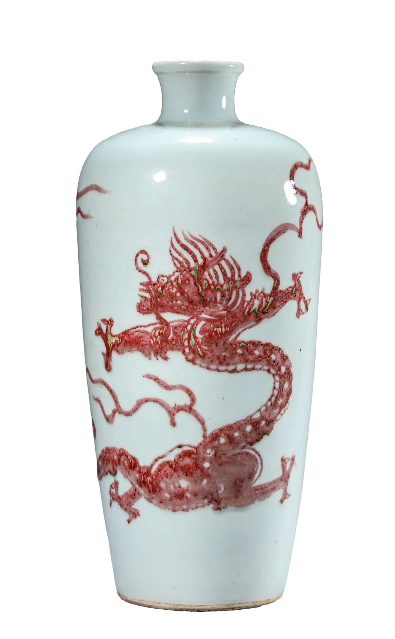 A IRON RED 'DRAGON' MEIPINGA IRON