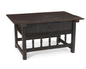 A JACOBEAN-STYLE CARVED WOOD L