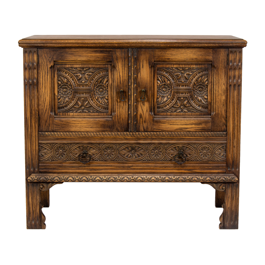 A JACOBEAN STYLE CHEST A Jacobean