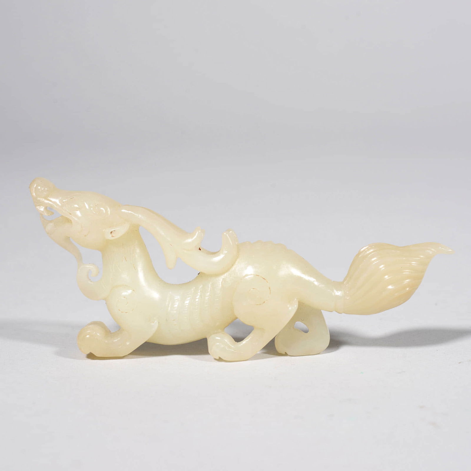 A JADE 'AUSPICIOUS BEAST'A JADE