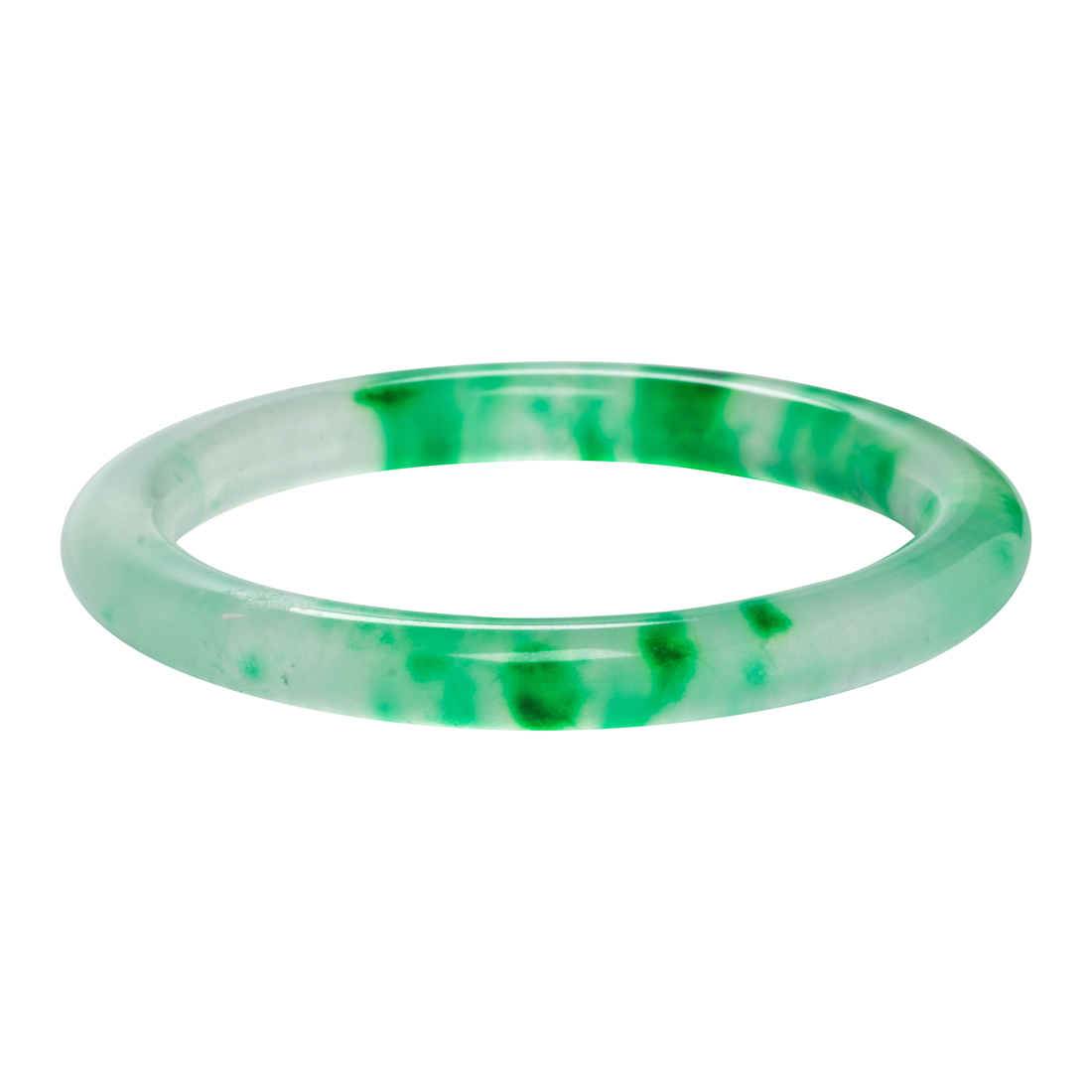 A JADE BANGLE A jade bangle
