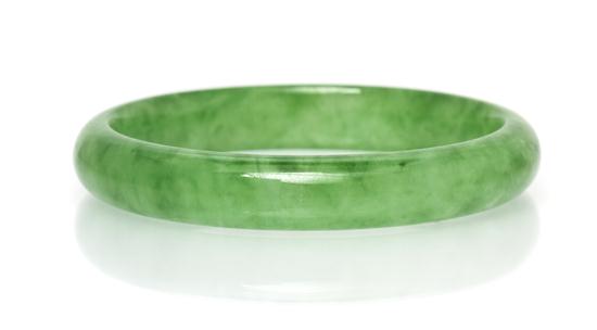 A Jade Bangle Bracelet measuring