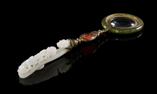 A Jade Belt Hook of even white