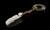A Jade Belt Hook of even white
