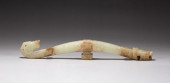 A JADE CARVING OF BELTHOOK<br>