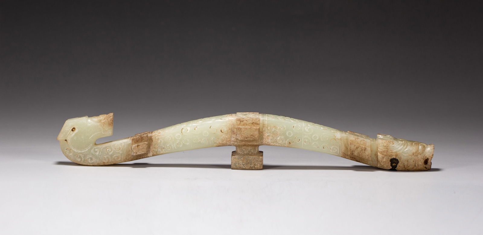 A JADE CARVING OF