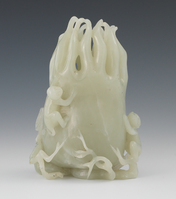 A Jade Carving of Buddha's Hand