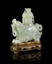 A Jade Model of a Beast of sem