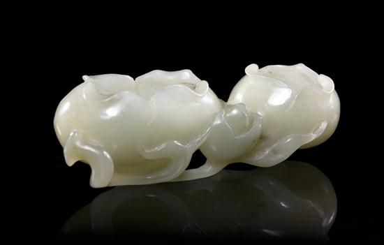 A Jade Water Coupe of pale