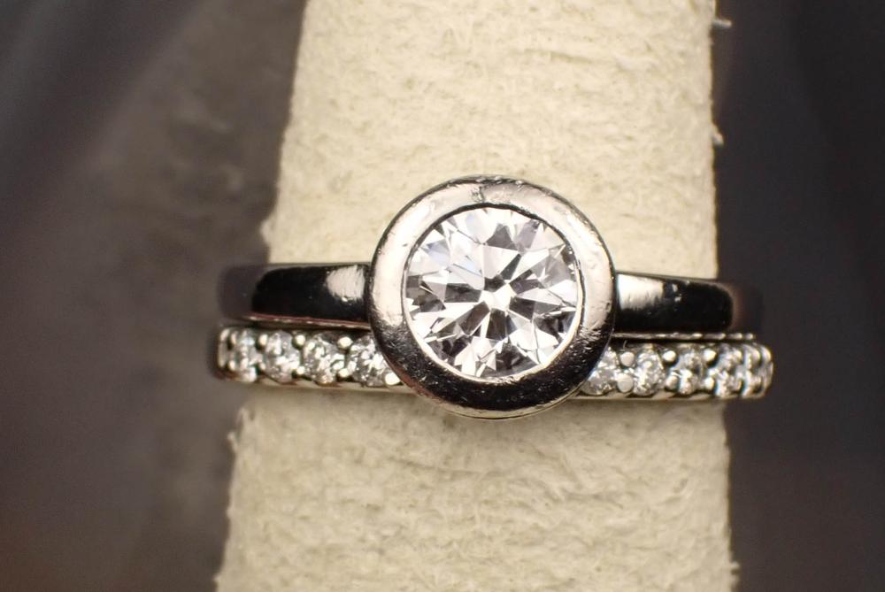 A. JAFFE SIGNED DIAMOND AND