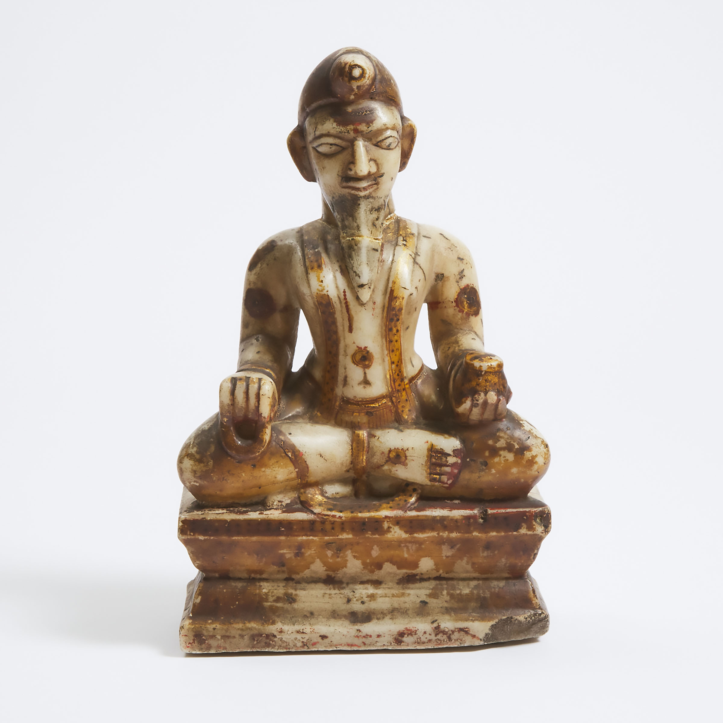 A Jain-Style Polychrome Marble