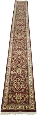 A Jaipur Style Runner Thick wool on