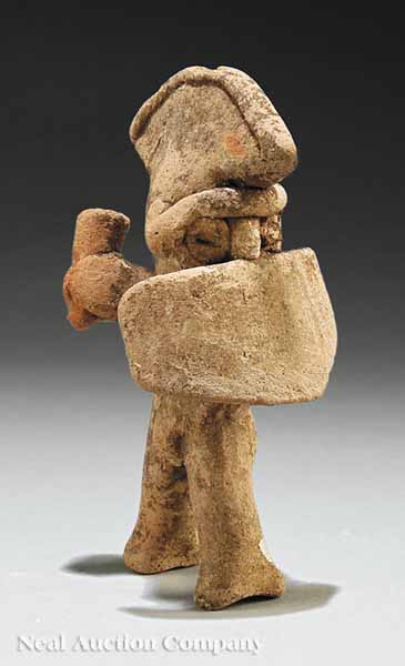 A Jalisco Pottery Figure of a