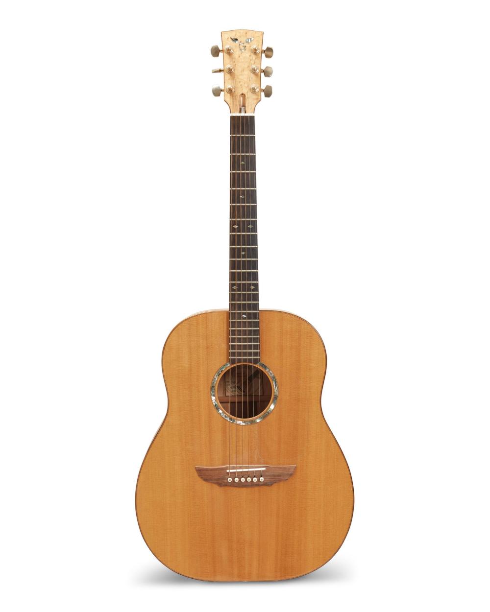 A JAMES GOODALL ACOUSTIC GUITARA