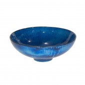 A JAMES LOVERA CERAMIC FOOTED