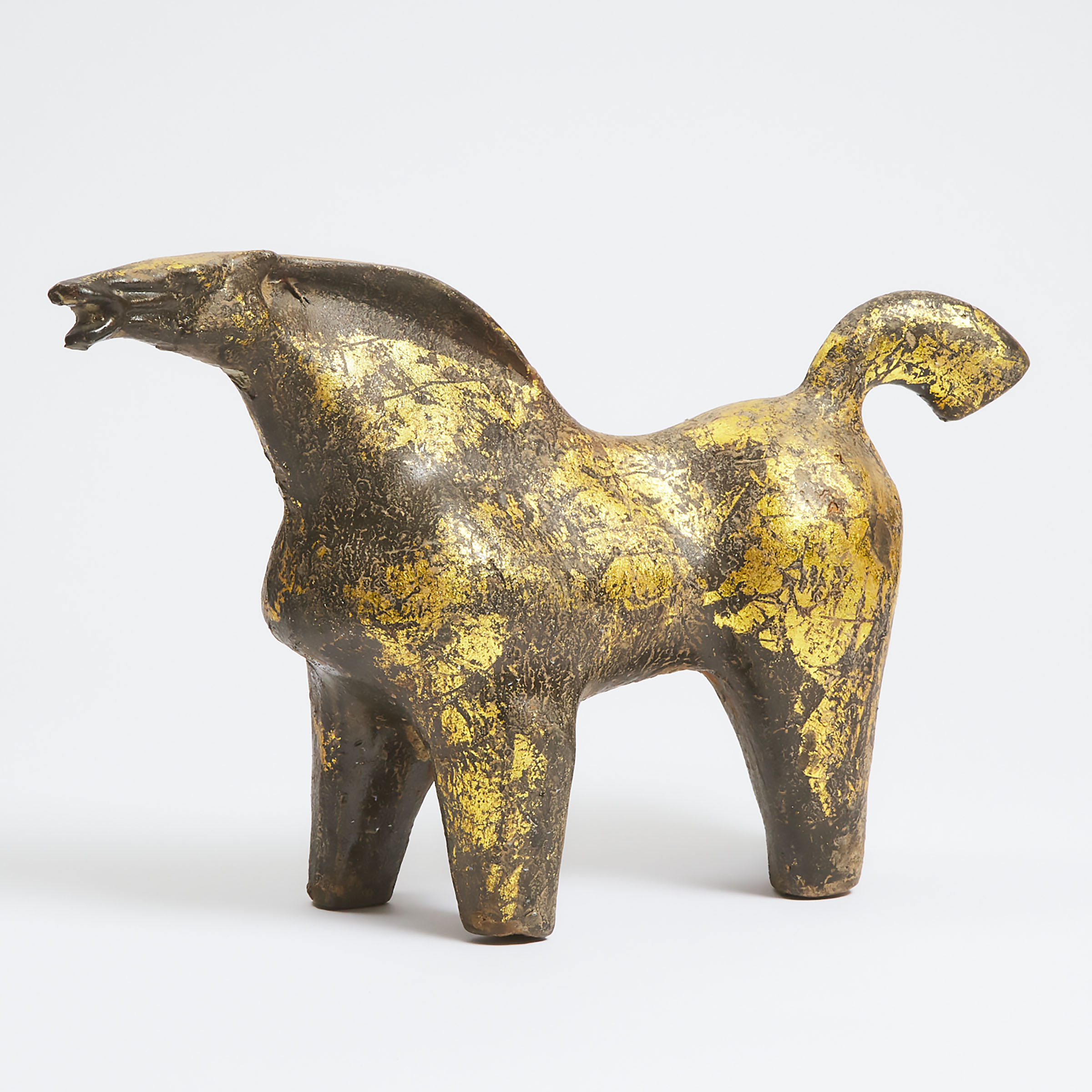 A Japanese Archaic-Style Gilt