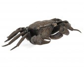 A JAPANESE ARTICULATED BRONZE