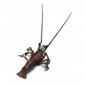 A JAPANESE ARTICULATED SHRIMP