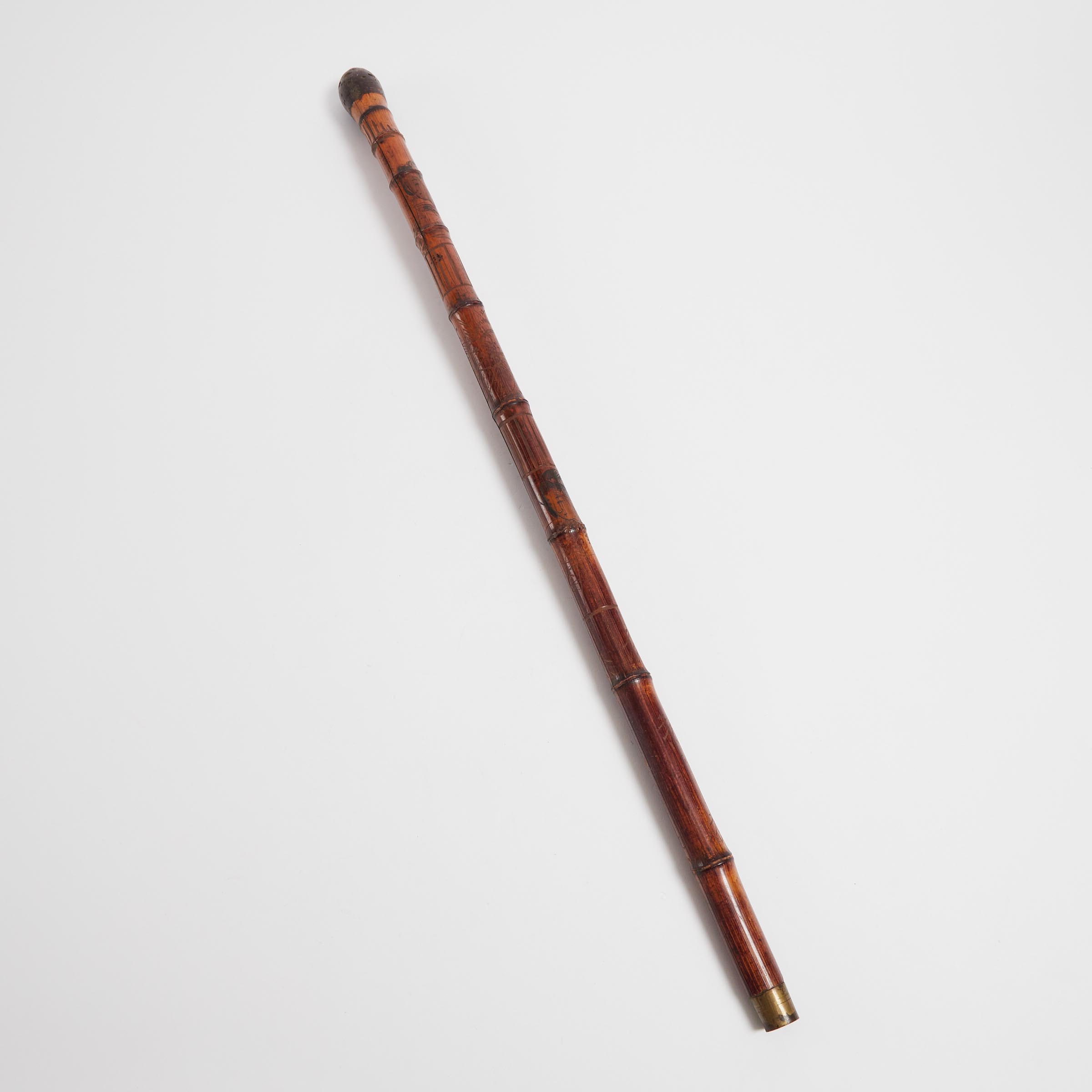 A Japanese Bamboo Cased Telescoping