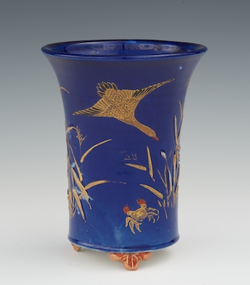 A Japanese Beaker Vase Porcelain