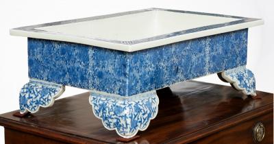 A Japanese blue and white