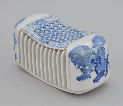 A Japanese Blue & White Porcelain