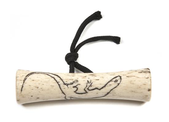 A Japanese Bone Netsuke of