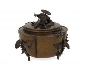 A JAPANESE BRONZE CENSERA Japa