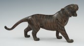 A Japanese Bronze Okimono of a