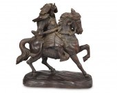 A JAPANESE CARVED WOOD MOUNTED