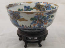 A Japanese ceramic bowl 24 cm