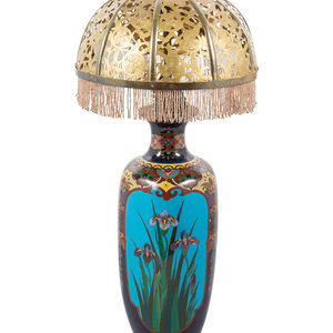 A Japanese Cloisonné Enamel Vase