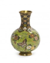 * A Japanese Cloisonne Vase Na