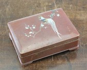 A Japanese copper bronze and m