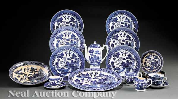 A Japanese Export Blue and White