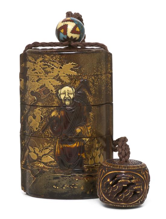 A Japanese Four-Case Inro having