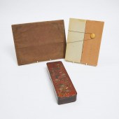 A Japanese Gilt and Lacquered