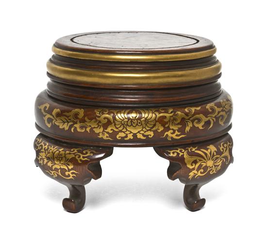 A Japanese Gilt Decorated