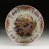 A JAPANESE GILT ENAMEL KO IMAR