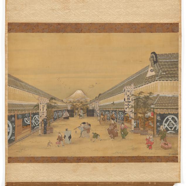 A JAPANESE HANGING SCROLL