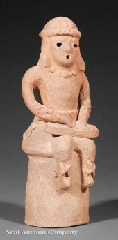 A Japanese "Haniwa" Pottery Fi