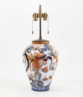 A JAPANESE IMARI PORCELAIN VAS