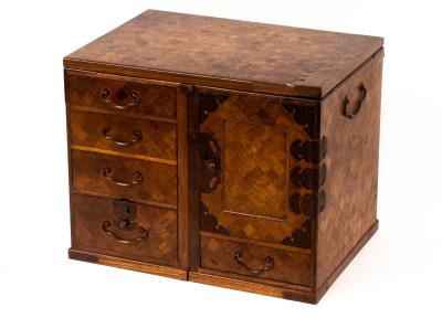 A Japanese inlaid desktop
