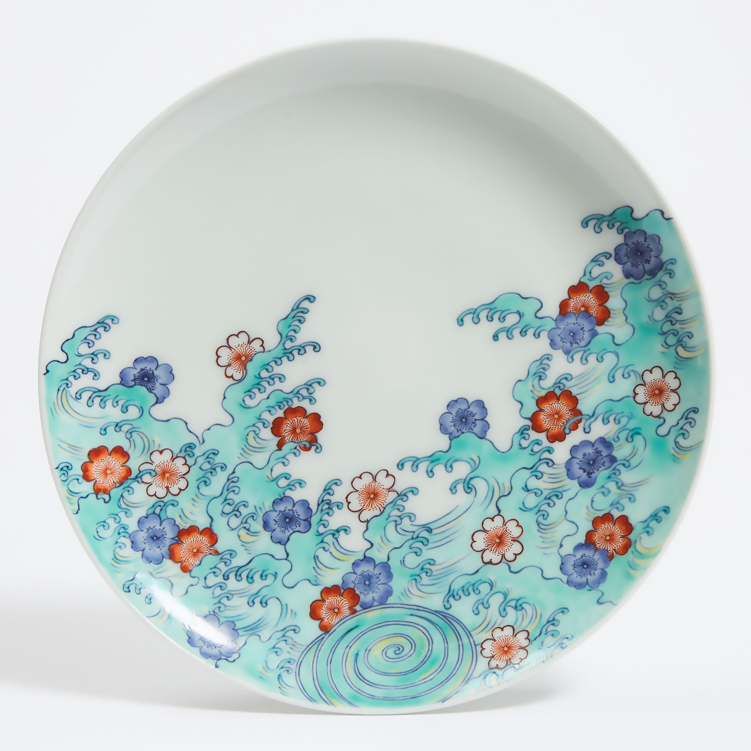 A Japanese Kakiemon Dish, Signed
