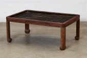 A JAPANESE LACQUER KANBAN MOUN