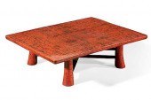 A JAPANESE LACQUER LOW OCCASIO