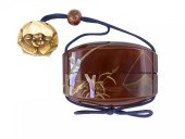A JAPANESE LACQUER SINGLE CASE
