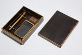 A JAPANESE LACQUERED WRITING B